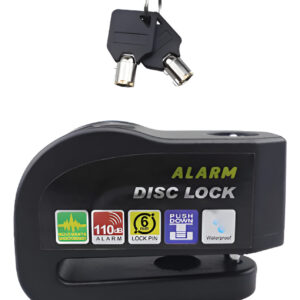 Candado Traba Disco C/Alarma Manual
