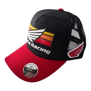 GORRA HONDA RACING NEGRA ROJA