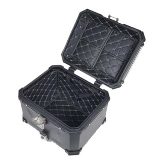 TOP CASE PORTAEQUIPAJE MEDIANO 45L 43,5 X 35,5 X 32 ALUMINIO NEGRO